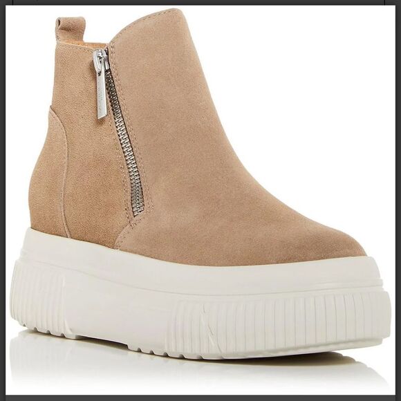 J/Slides WYONA WP WATERPROOF DOUBLE ZIPPER ANKLE BOOTS - Picture 1 of 8